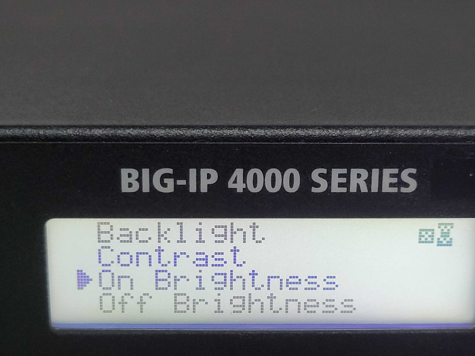 F5 Networks BIG-IP 4000 200-0352-09 Rev. k Traffic Manager / Load Balancer Q_
