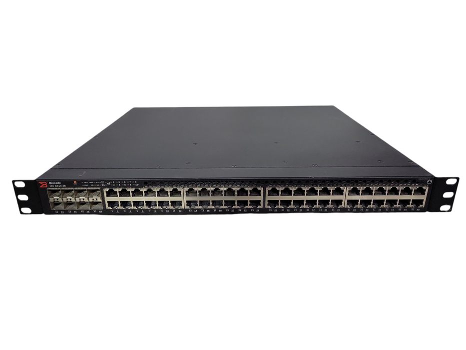 Brocade ICX6610-48-I | 48-Port Gigabit, 8x SFP Layer 3 Switch | B-F Airflow !