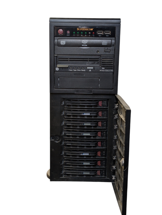 Supermicro 745-9 Tower Server X10DRi 2x Intel Xeon E5-2620 v4 32GB RAM  -