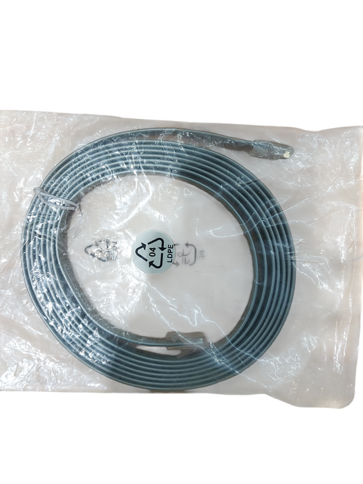 Lot 7x Assorted Grey RJ12 Flat Telephone line Cables