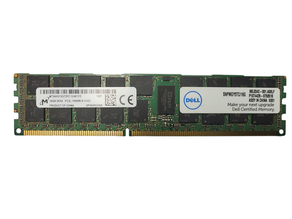 Micron 16GB PC3L-10600R Server Memory Q$