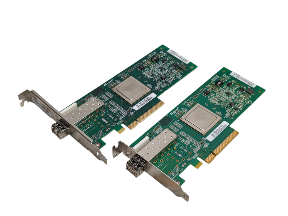 Lot of 2x Qlogic QLE2560-LNVX 8Gbps Single Port Fibre Channel Adapter -