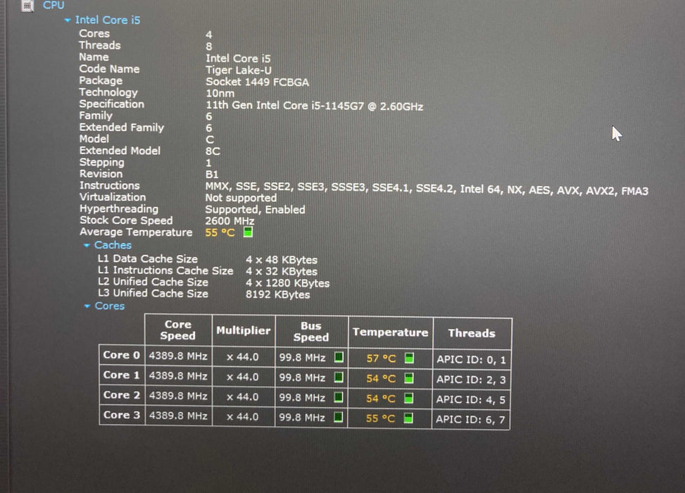 Panasonic ToughBook FZ-55 TOUCH i5-1145G7 vPRO 16GB RAM 512GB SSD 3240 Hrs.