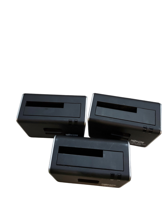LOT 3x Tripp-Lite USB 2.0 SATA Quick Dock, , 2.5 / 3.5 in. Model U239-UE1