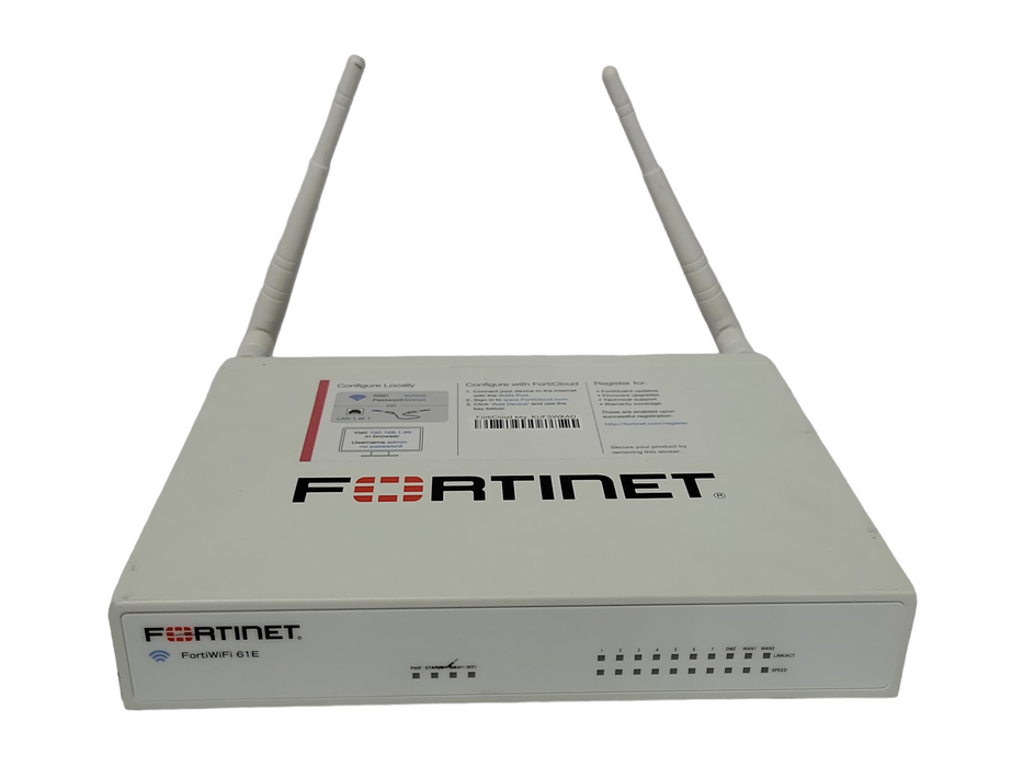 Fortinet FortiWiFi 61E FWF-61E Network Security Appliance, READ Q_