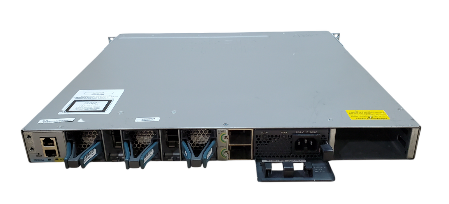 WS-C3850-24U-S V02 | Gigabit Ethernet UPoE Switch - 1x PSU
