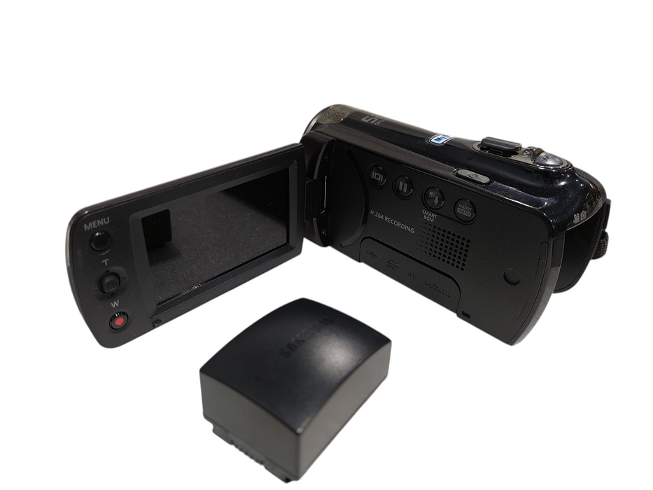 Samsung HD CMOS Sensor 52X Optical Zoom Digital CamcorderModel: HMX-F80 =