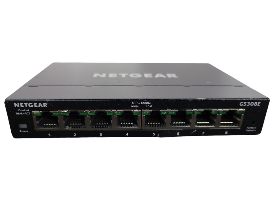 NETGEAR GS308E 8-Port Gigabit Ethernet Switch !