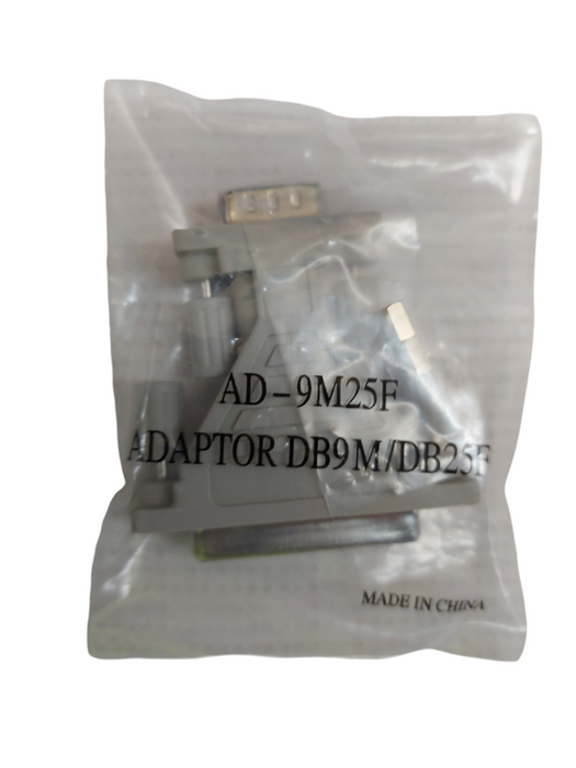 Lot 5x DB9 Male to DB25 Female Serial Adapter (DB9M to DB25F)