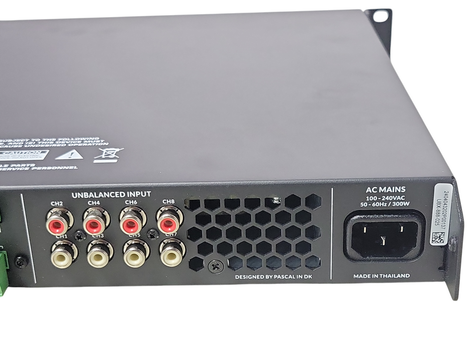 Blaze Audio PowerZone Connect 1008 Power Amplifier, READ _