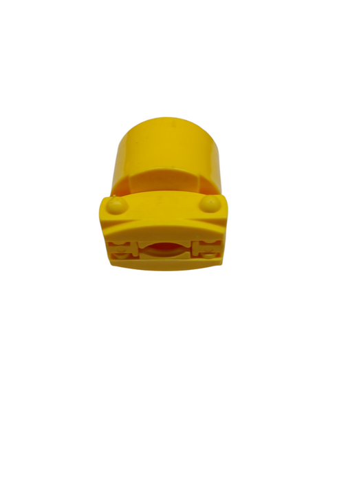 LOT 4x Cooper #4409 20A 125V 3-Wire Male Plug – Yellow, Heavy Duty