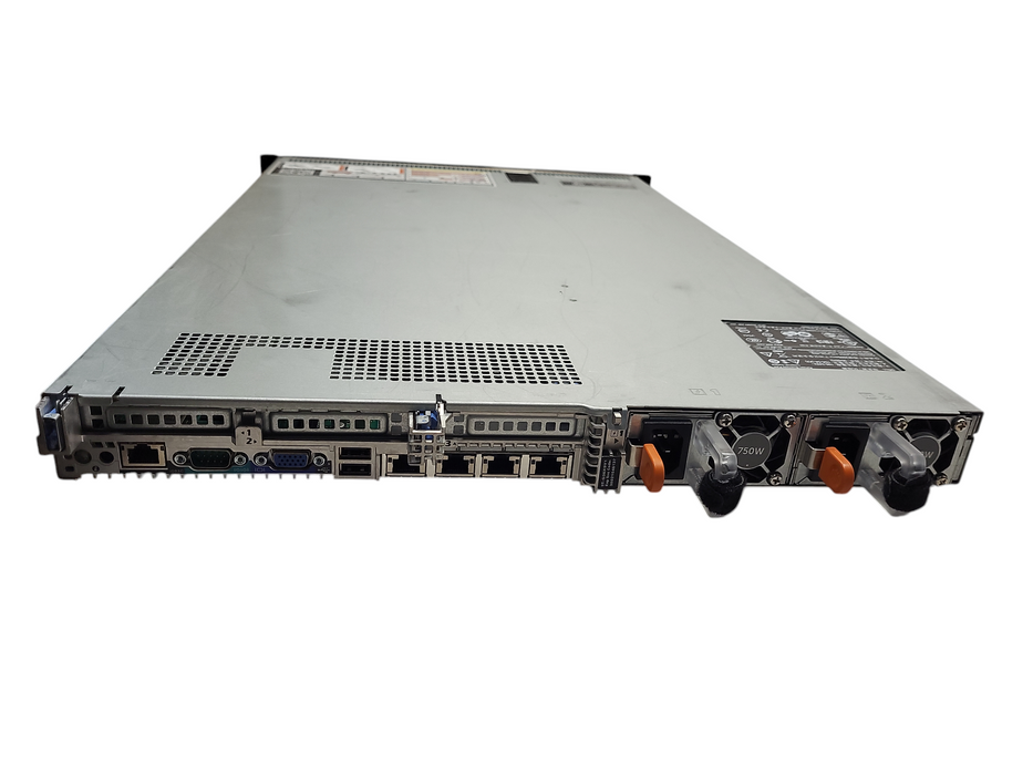 Dell PE R620 1U 2x Xeon E5-2643 0 @ 2.50GHz 32GB DDR3 H710 Mini 2x PSU 2.5" $