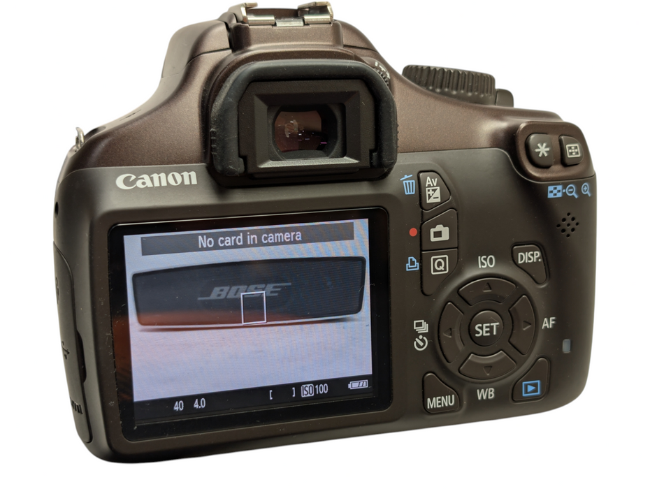 Canon EOS Rebel T3 12MP DSLR Camera Zoom Lens EF-S 18-55m 1:3.5-5.6 III  Q-