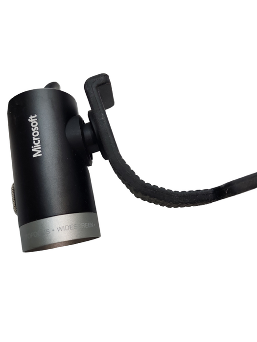 LOT 2x Microsoft Lifecam Cinema Model 1393 USB Wired HD Webcam Q&