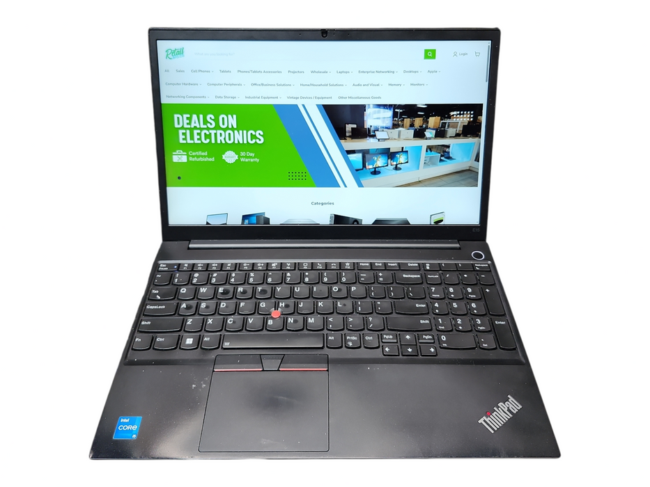 Lenovo ThinkPad E15 Gen 2, i5-1135G7 2.40GHz, 16GB DDR4, 512GB NVMe, 65W AC  Lap200