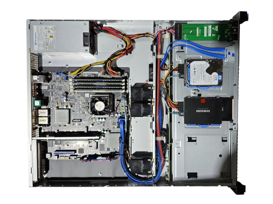 Datto S3P4000, Xeon D-1541, 48GB DDR4, 512GB SSD & 1TB HDD, SAS3008-IR