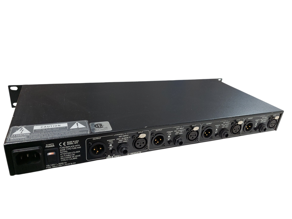 dbx Professional Products 1046 Quad Gate 4 Channel =