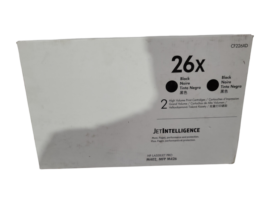 HP CF226XD LaserJet Toner Cartridges Black Genuine Sealed HP 26X !