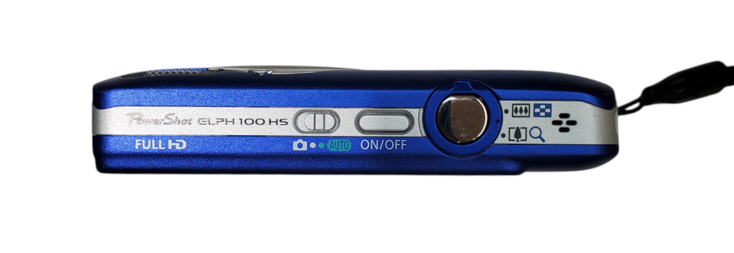 Canon PowerShot ELPH 100 HS 12.1MP Digital Camera w/ Battery