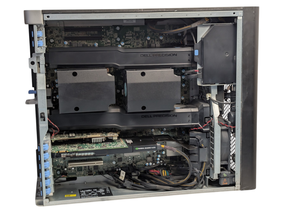 DELL Precision T7610 Dual CPU workstation E5-2637 v2 64GB RAM 500GB SSD   -