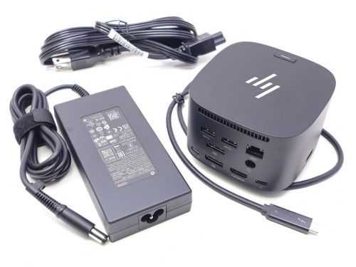 HP Thunderbolt Dock 120W G4 HSN-IX03 + 120W HP Power Adapter Q