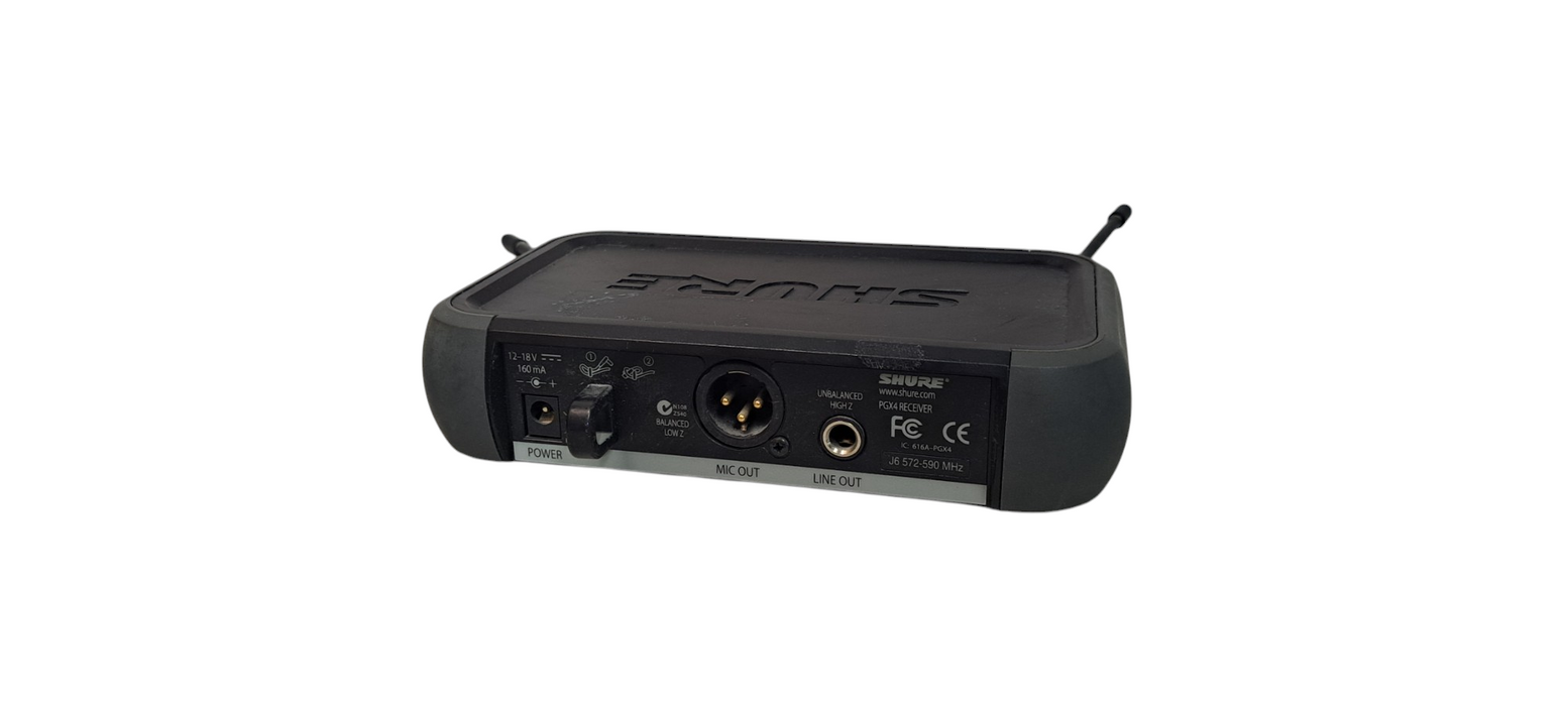 Shure PGX4 Wireless Receiver J6 572-590 MHz