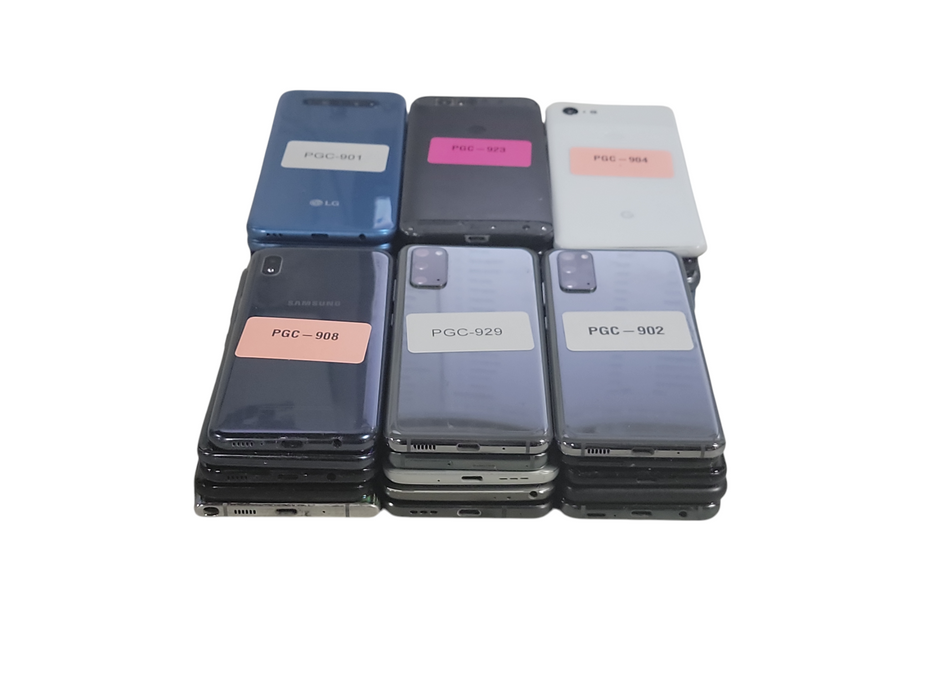 Lot of 30x Android Phones [Samsung / Google / LG | C Condition][PGC-24] (