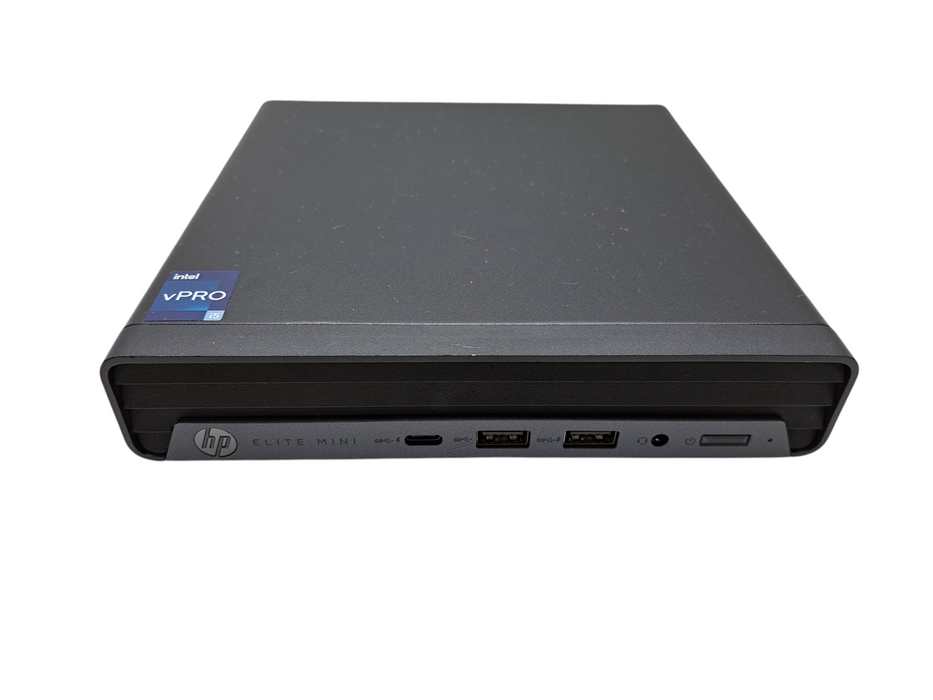 HP Elite Mini 800 G9 | Intel Core i5-12500T, 16GB DDR5, 256GB NVMe, Wi-Fi )