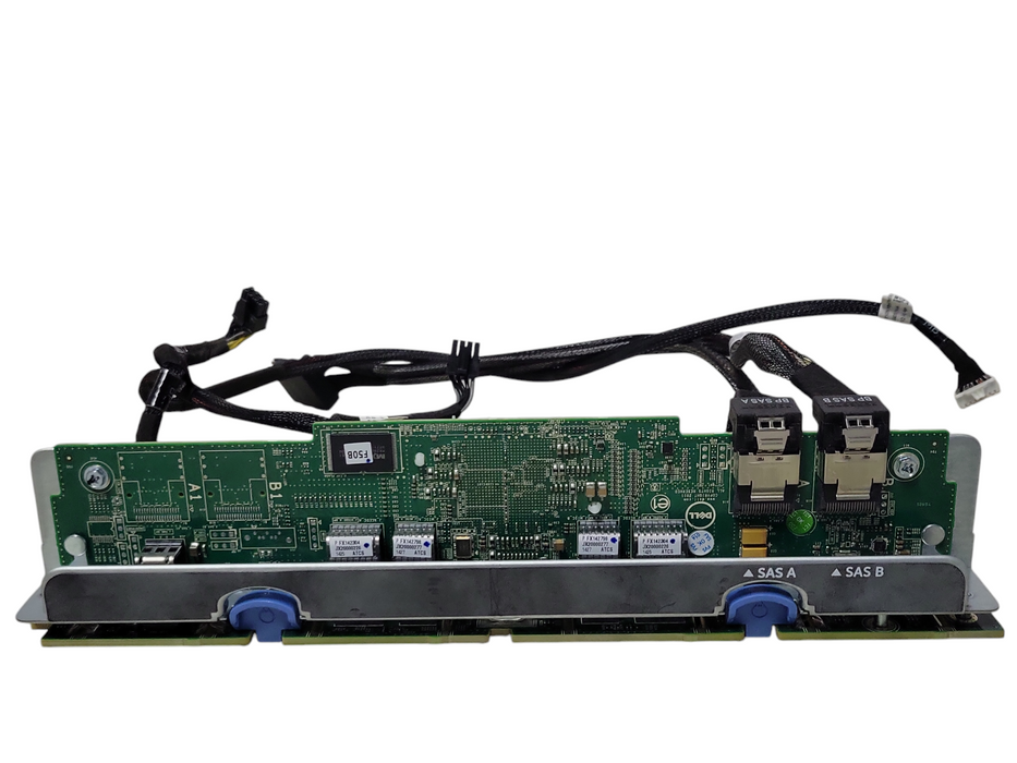 Dell 08X25D PowerEdge R720 1x16 2.5" SAS Backplane w/ cables _