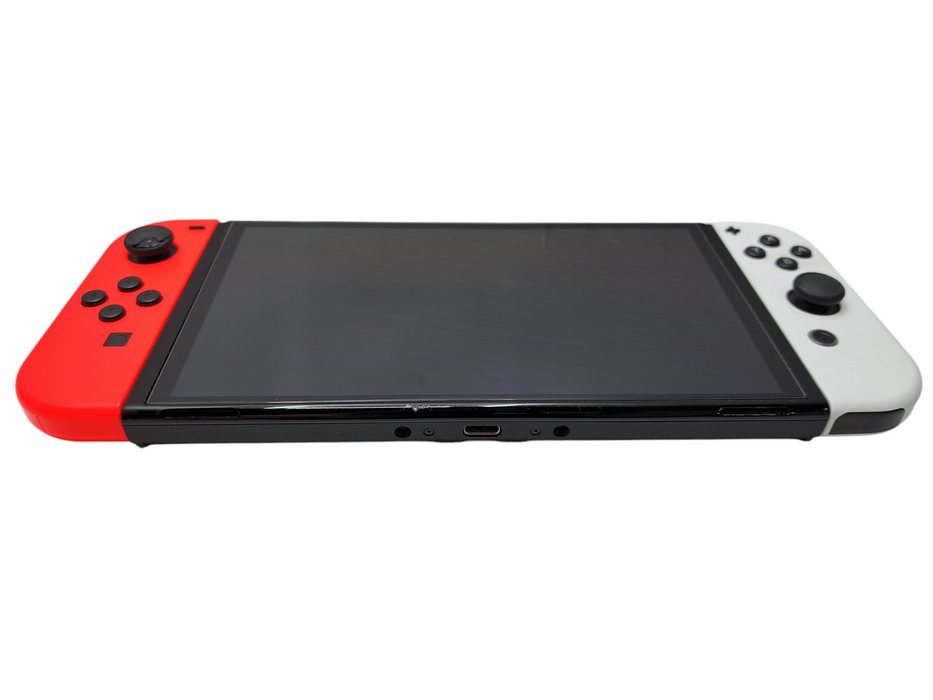 Nintendo Switch OLED 64GB Handheld Console (HEG-001) *READ* )