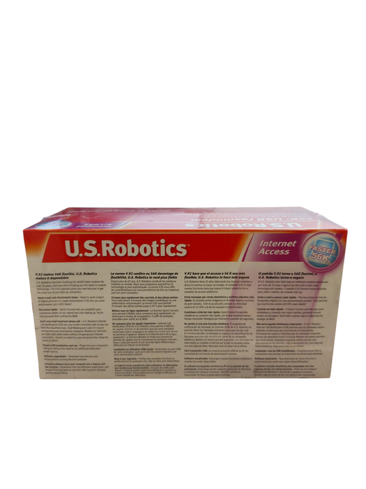 U.S. Robotics 56K Fax Modem USB V.92 V.90 56K ITU USR5633A