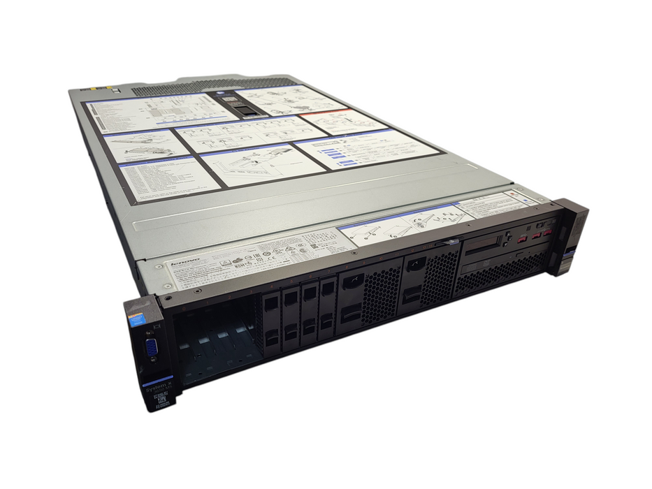 Lenovo x3650 M5 2U 8x 2.5" | Xeon E5-2680 v3 @2.50GHz 16GB DDR4, M5210 $