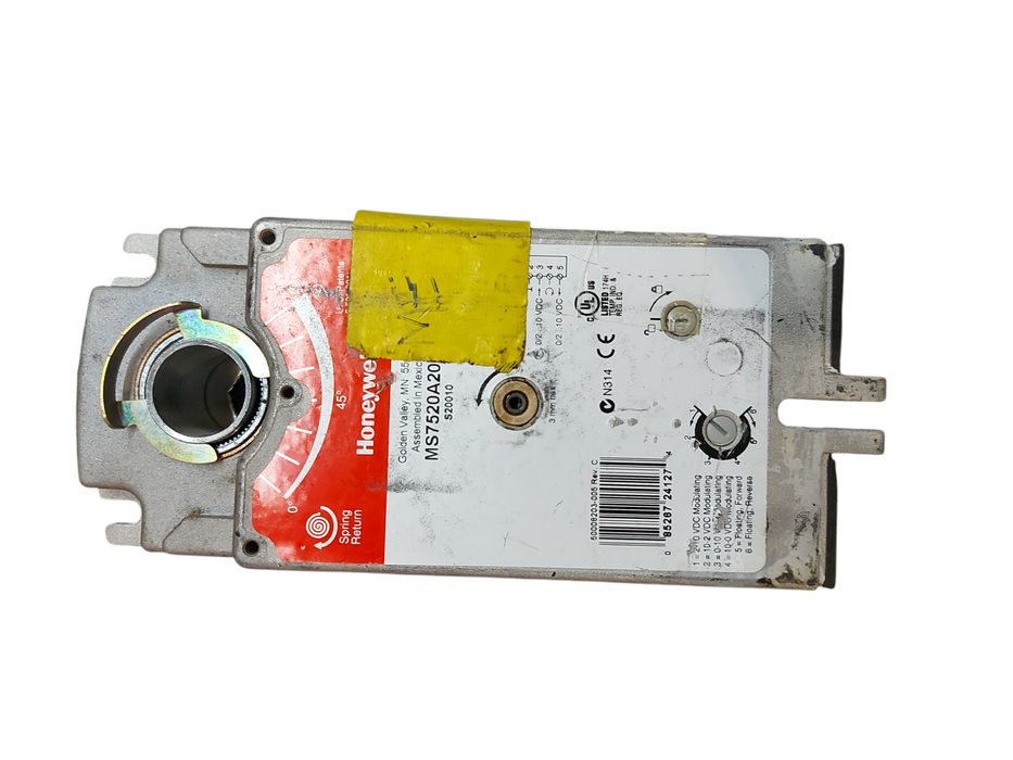 Lot 6x -Honeywell MS7520A2007, MS7520A1200 , MS7520A1209  Spring Return