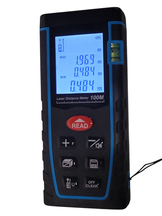 Laser Distance Meter 100M, with case _