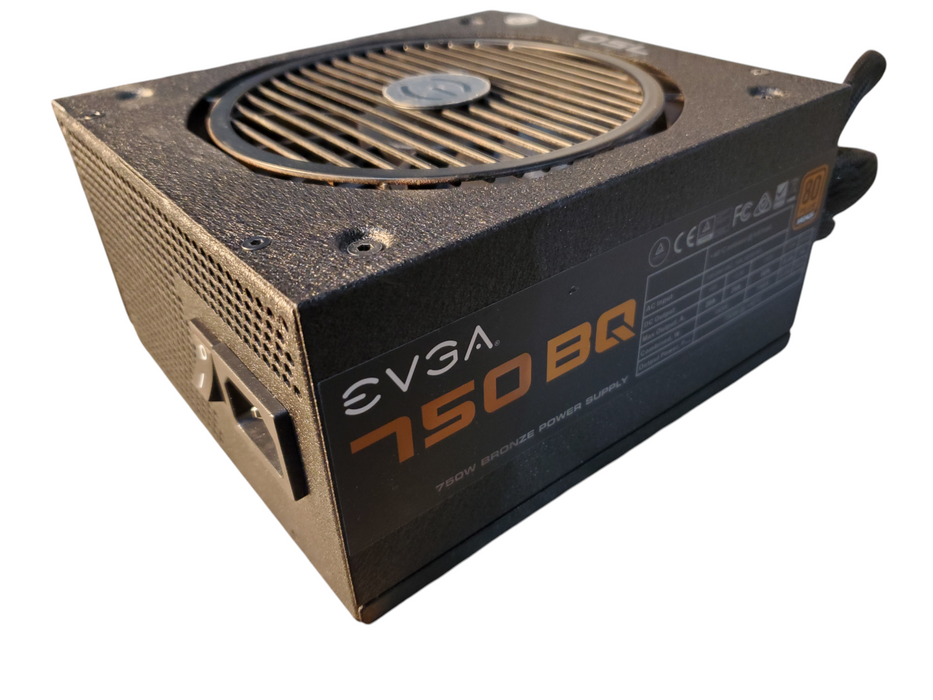 EVGA 750 BQ 80+ BRONZE 750W Semi Modular Power Supply, 110-BQ-0750