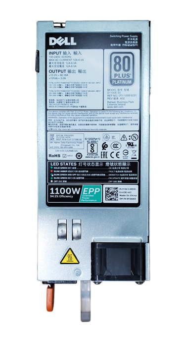 Dell D1100E-S0 1100W EPP 80+ Platinum Server PSU - 0Y26KX Q