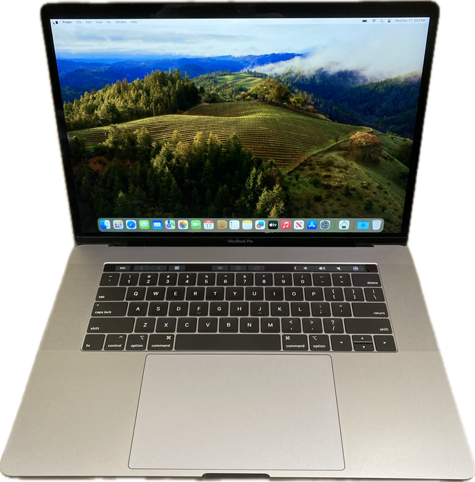 Apple MacBook Pro 15' 2018 i7-8750H 32GB RAM 512SSD Radeon Pro 555X READ