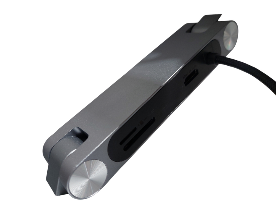 Benfei 8 in 1 Dock Grey Stand Multi-Functional Laptop Dock Stand  =