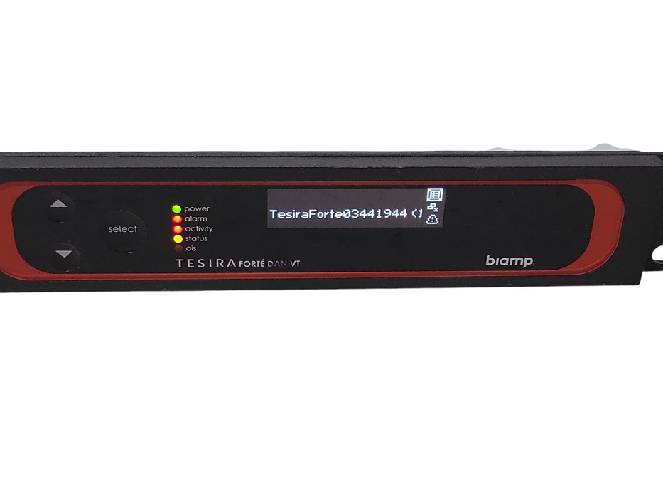 Biamp Systems Tesira FORTE DAN VT Digital Signal Processor, READ _
