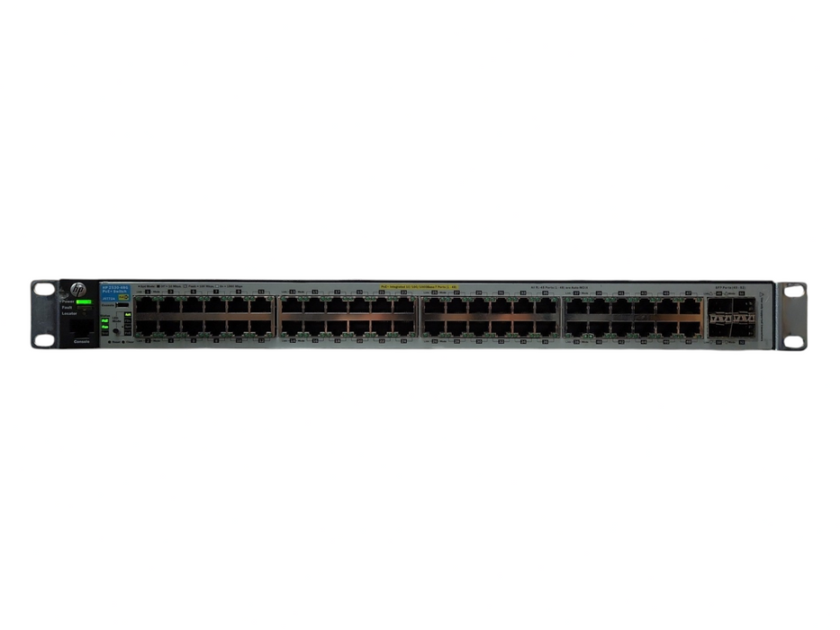 HP 2530-48G PoE+ Switch 48 Port Gigabit Ethernet PoE+ 4x1G SFP Port, J9772A