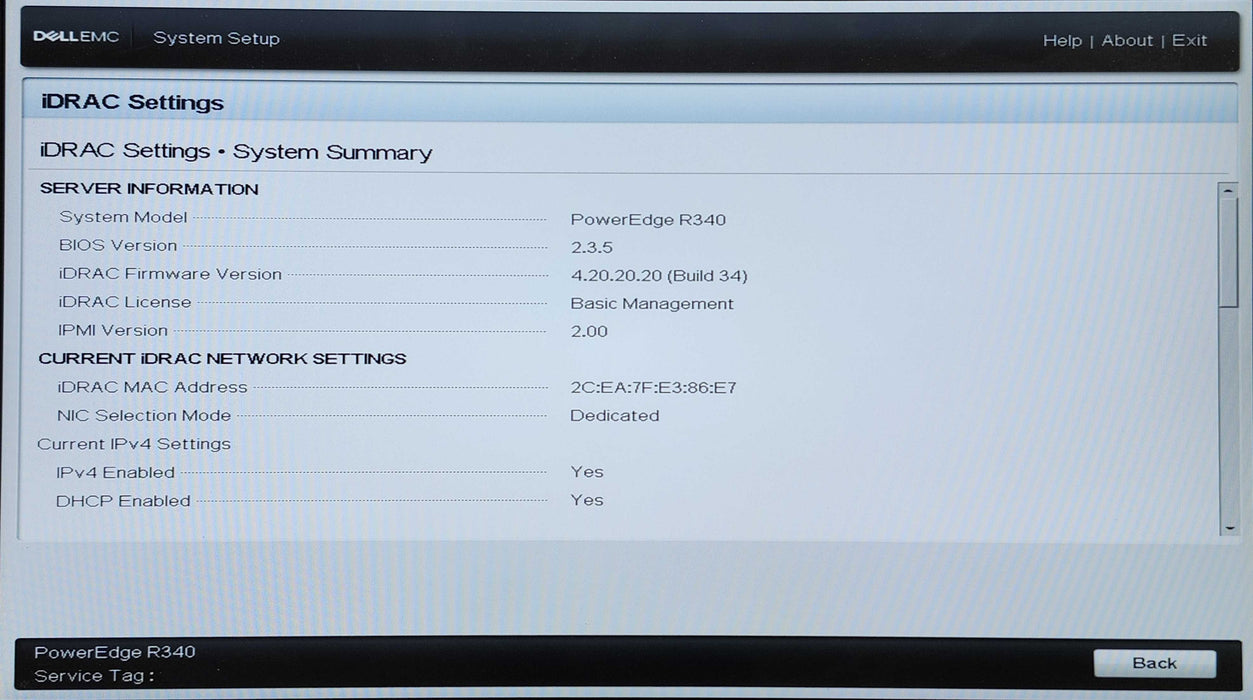 Dell PE R340 1U 4x3.5", i3-9100 3.60GHz, 32GB DDR4, PERC S140, 1x PSU