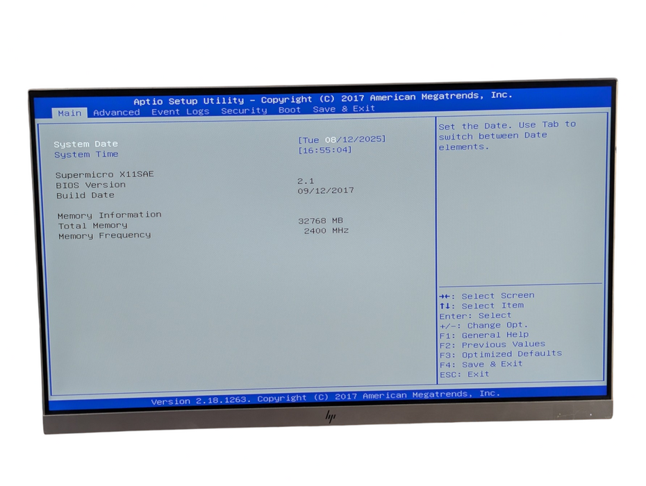 Supermicro CSE-732 Workstation X11SAE Intel Core i7-7700K 32GB RAM  -