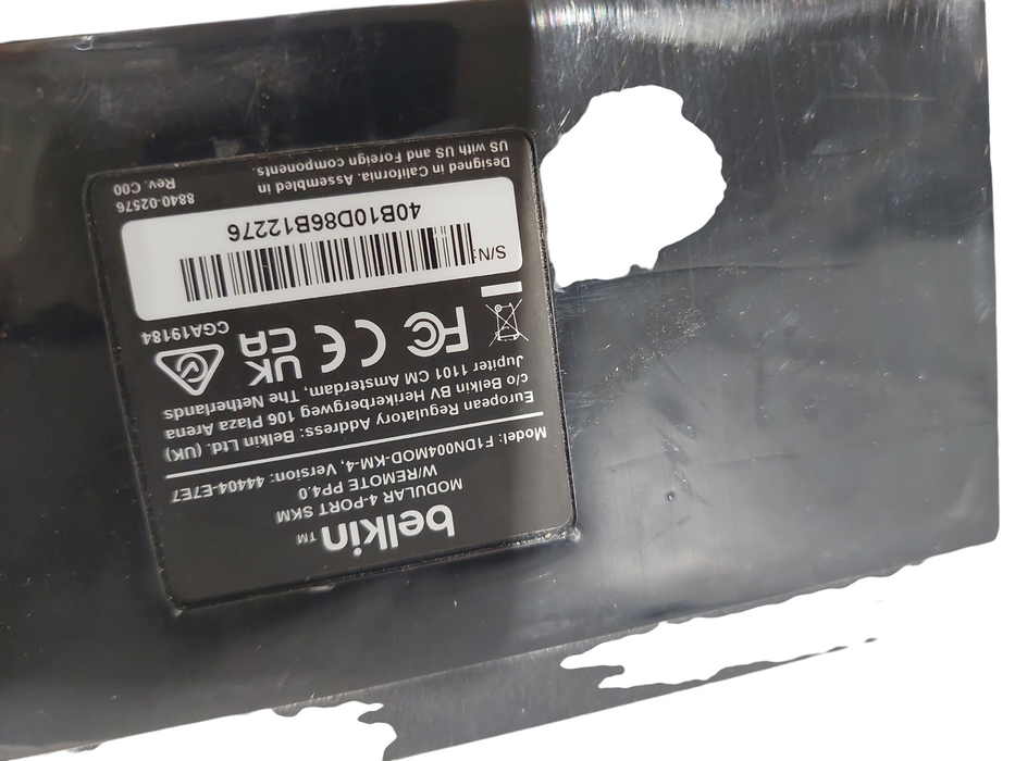 Belkin Modular 4-Port SKM Model: F1DN004MOD-KM-4 =