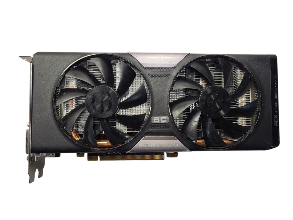 EVGA NVIDIA GeForce GTX 760 SC 2GB GDDR5 Graphics Card DP