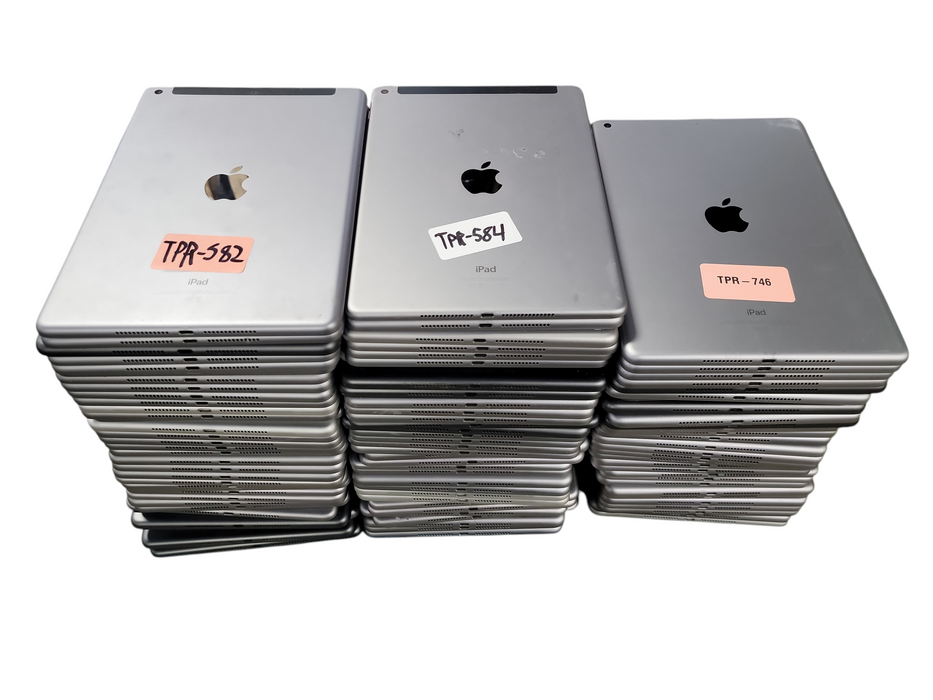 Lot of 95x Apple iPad's [A15xx to A26xx | B/C Condition][TPR-10] (
