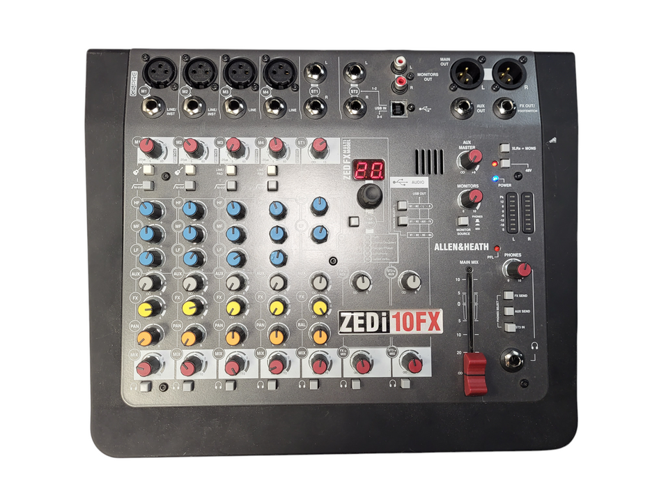 Allen & Heath Zedi-10FX Recording Mixer 10 Channel Live  $