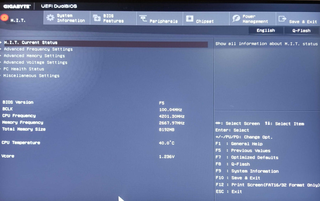 GiGABYTE Gaming GA-Z170X-Gaming 5 with i7-6700K 8GB DDR4