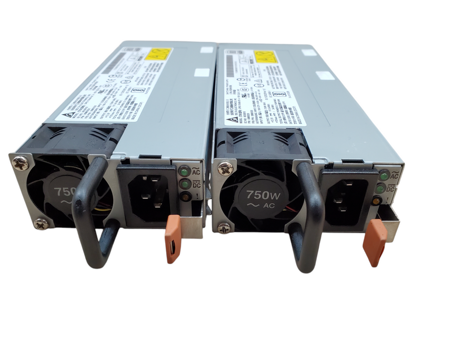 Lot 2x Delta DPS-750AB-28 A 750W Power Supply 80 Plus Platinum