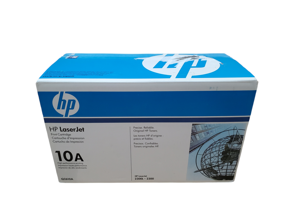 HP 10A Black Toner Print Cartridge Black Genuine OEM Q2610A Q