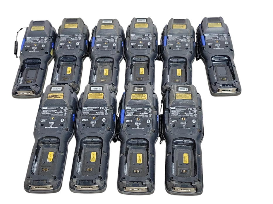 Lot of 10x Intermec/Honeywell CK75 CK75AA6MN00W1400 barcode scanners, READ _